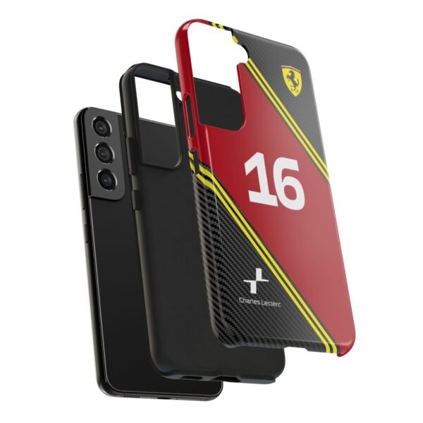 11228354079983252962_4096.jpeg Charles Leclerc CL16 Carbon Fiber 2025 F1 Phone Case