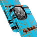 11369499224141225503_4096.jpeg George Russell Silverstone British GP F1 2025 Helmet Phone Case