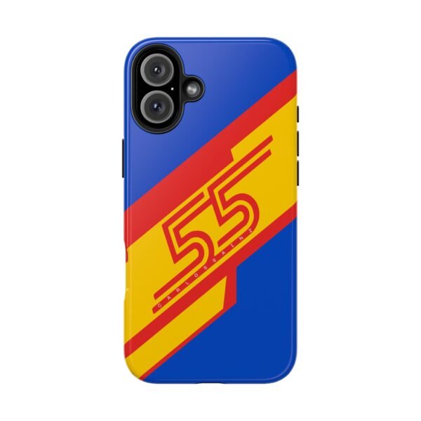 11426870042953085521_4096.jpeg Carlos Sainz CS55 Williams Helmet 2025 F1 Phone Case