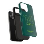 11675757461728845903_4096.jpeg Alonso FA14 Phone Case – F1 Aston Martin Cover