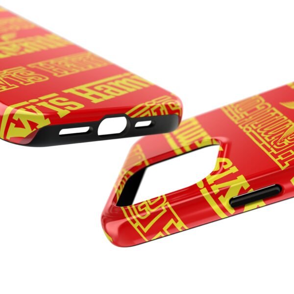 11730912398617298364_4096.jpeg HAM red and yellow Phone Case