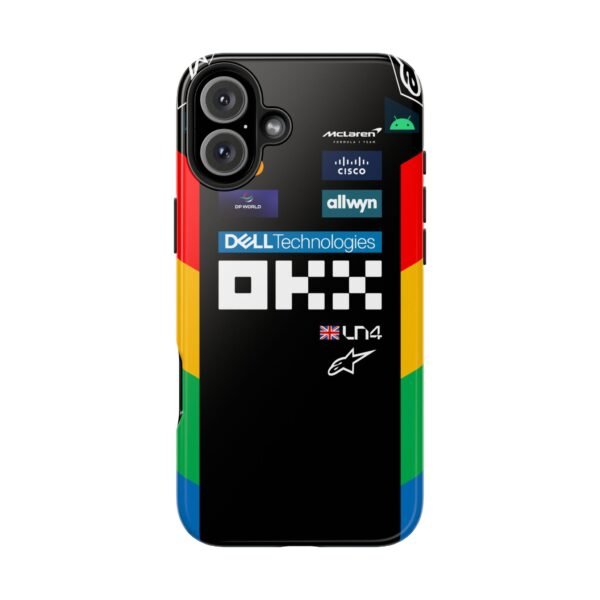 11972435075155380442_4096.jpeg NOR F1 British GP 2025 Chrome Race Suit Phone Case