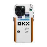 12343309894466455426_4096.jpeg NOR 4 2025 Monaco GP F1 Race Suit Phone Case