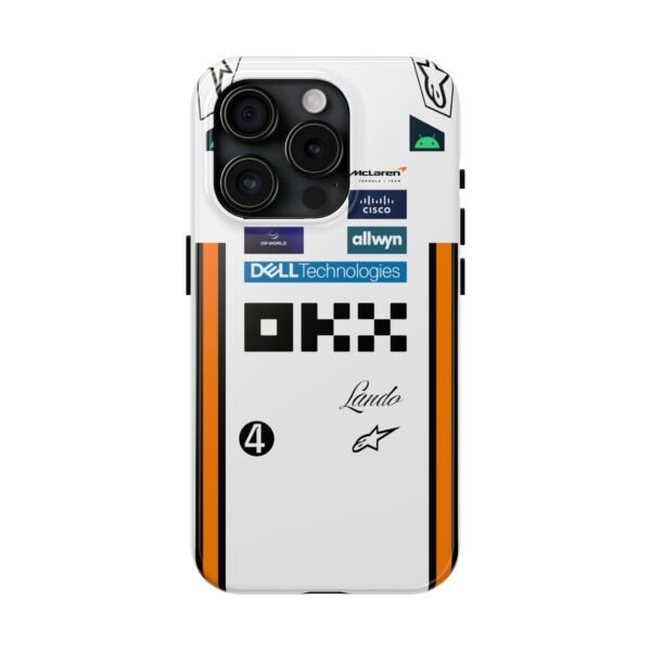 12343309894466455426_4096.jpeg NOR 4 2025 Monaco GP F1 Race Suit Phone Case