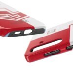 Charles Leclerc Red and White Phone Case