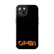 Oscar Piastri OP81 Black Orange Phone Case iPhone Oscar Piastri OP81 Samsung Cover Black Orange Oscar Piastri F1 Phone Case Dual-layer Piastri OP81 iPhone Case F1 Oscar Piastri OP81 Protective Phone Cover