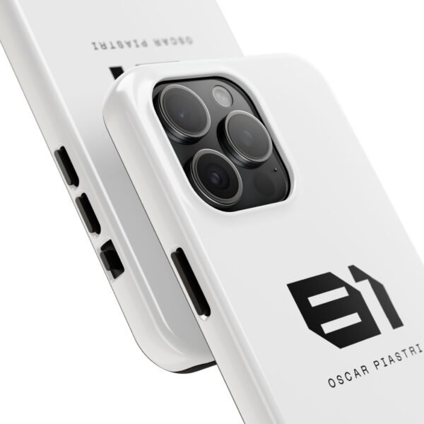 12640250114979733485_4096.jpeg Oscar Piastri OP81 Black & White Racing Number Phone Case