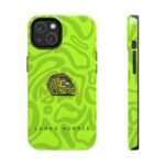 1283366676796940648_4096.jpeg F1 NOR 4 Papaya Team Helmet 2025 Inspired Phone Case