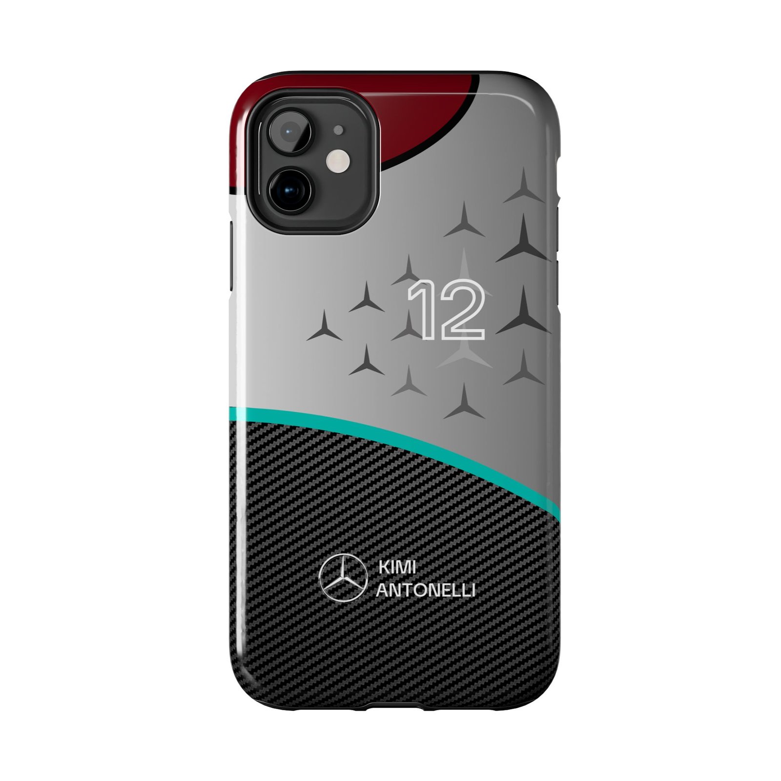 12840917464319184133_4096.jpeg Kimi Antonelli KA12 F1 Carbon Fiber Phone Case