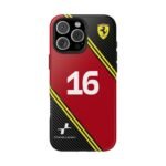 12844069468447567547_4096.jpeg Charles Leclerc CL16 Carbon Fiber 2025 F1 Phone Case
