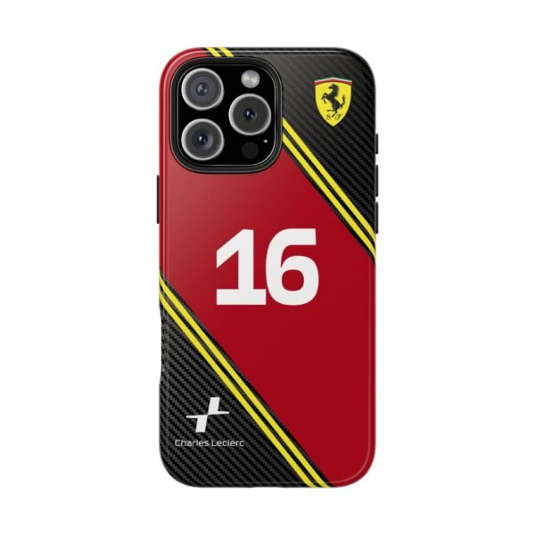 12844069468447567547_4096.jpeg Charles Leclerc CL16 Carbon Fiber 2025 F1 Phone Case
