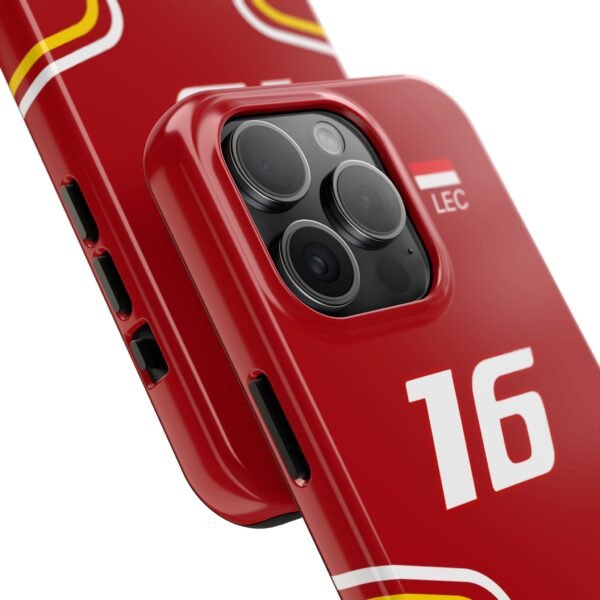 13741287860986299460_4096.jpeg Charles Leclerc Race Suit F1 2024 Phone Case