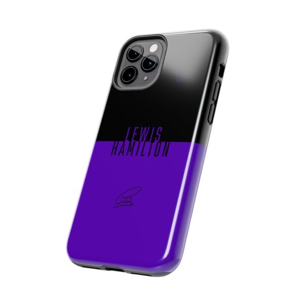 13920298345062165141_4096.jpeg HAM Purple minimalistic Tough Phone Cases