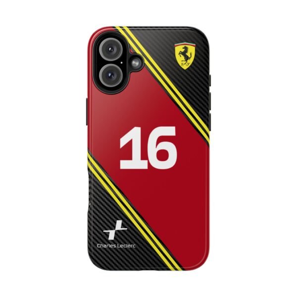 13954577484068824990_4096.jpeg Charles Leclerc CL16 Carbon Fiber 2025 F1 Phone Case