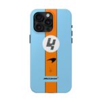 NOR F1 Pastel Blue Phone Case for iPhone NOR F1 Pastel Blue Samsung Tough Cover F1 NOR Pastel Blue Racing Phone Case NOR Pastel Blue Protective iPhone Case