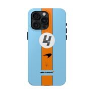 NOR F1 Pastel Blue Phone Case for iPhone NOR F1 Pastel Blue Samsung Tough Cover F1 NOR Pastel Blue Racing Phone Case NOR Pastel Blue Protective iPhone Case