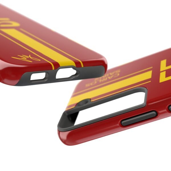 14004137453151481582_4096.jpeg Carlos Sainz Phone Case – Red Yellow iPhone & Samsung Cover
