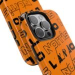 NOR 4 F1 orange and black Phone Case