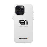 Oscar Piastri OP81 Black & White Phone Case for iPhone F1 Oscar Piastri OP81 Samsung Cover Racing Number Phone Case Oscar Piastri OP81 F1 Protective iPhone & Samsung Case