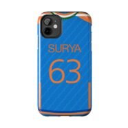 Suryakumar Yadav T20 World Cup India Phone Case Cricket fan phone case India T20 Tough Suryakumar Yadav iPhone cover Slim cricket World Cup Samsung case India T20 World Cup phone case design