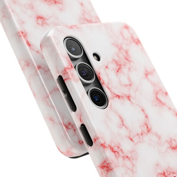 14157398718701099114_4096.jpeg Charles Leclerc Red and White Marble Phone Case