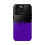 14173141952806468181_4096.jpeg HAM Purple minimalistic Tough Phone Cases