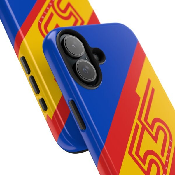 14185779194879897898_4096.jpeg Carlos Sainz CS55 Williams Helmet 2025 F1 Phone Case