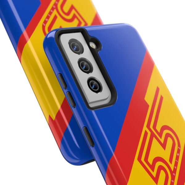 14270375984265406863_4096.jpeg Carlos Sainz CS55 Williams Helmet 2025 F1 Phone Case