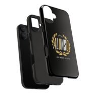 Alonso 400 Race Starts Phone Case – Black & Gold F1 Cover
