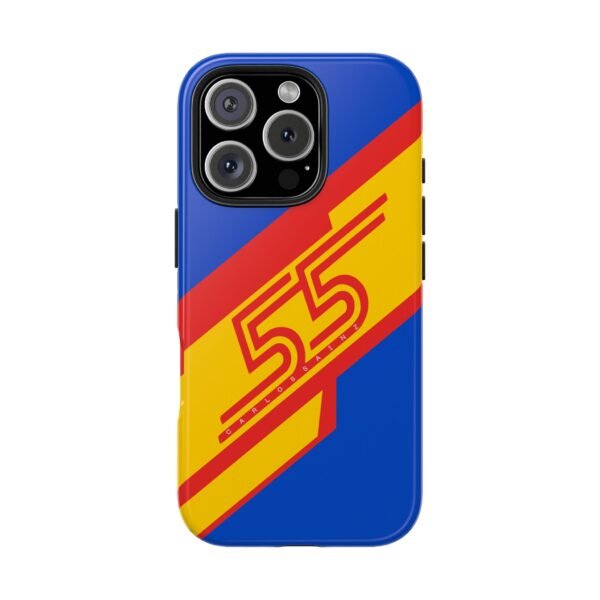 14668888218480761341_4096.jpeg Carlos Sainz CS55 Williams Helmet 2025 F1 Phone Case