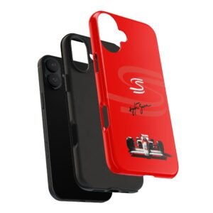 Ayrton Senna Red Phone Case – F1 World Champion Cover