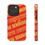 14688820718892809111_4096.jpeg HAM red and yellow Phone Case