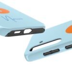 14690312004622086682_4096.jpeg NOR F1 Miami Orange Pastel Blue Phone Case