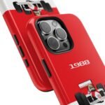 14877746816948464949_4096.jpeg Ayrton Senna Red and White F1 Phone Case
