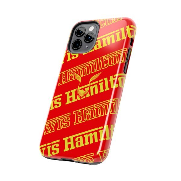 14999212958450110464_4096.jpeg HAM red and yellow Phone Case
