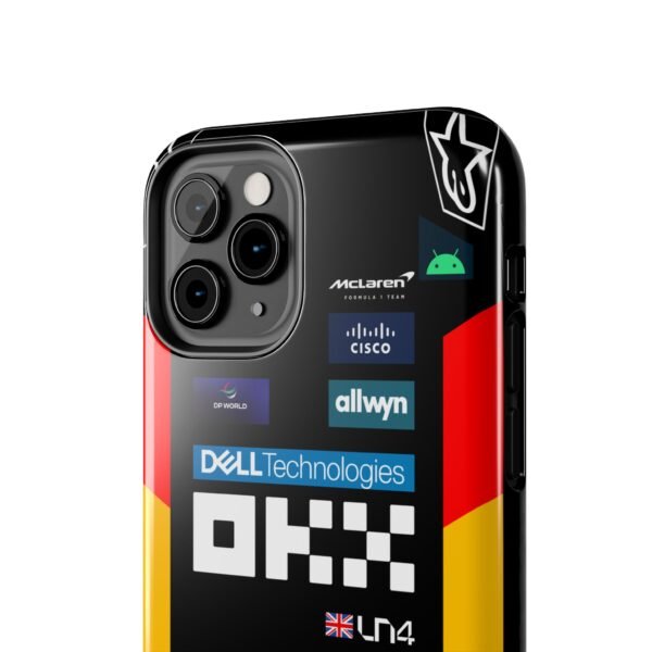 15027927058651011781_4096.jpeg NOR F1 British GP 2025 Chrome Race Suit Phone Case