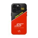 1536046740458116656_4096.jpeg Carlos Sainz Red and Carbon Fiber Tough Phone Case