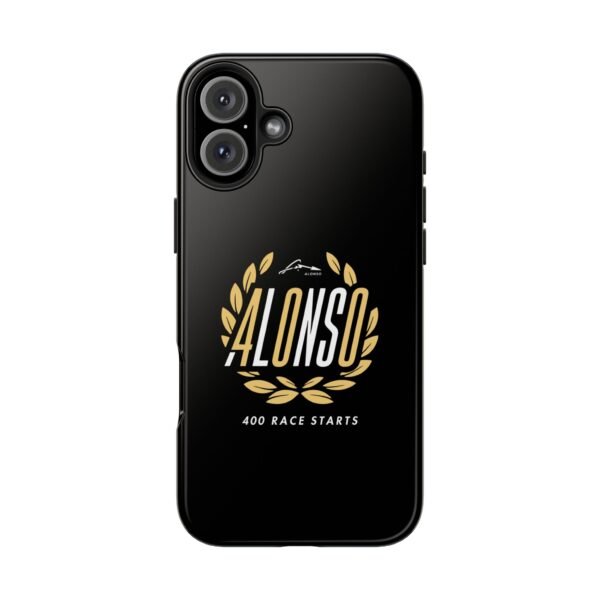 1546771609533534512_4096.jpeg Alonso 400 Race Starts Phone Case – Black & Gold F1 Cover