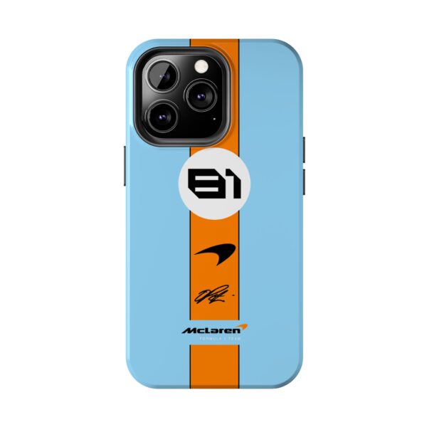Oscar Piastri F1 2024 Blue Phone Case for iPhone F1 Oscar Piastri Samsung Protective Cover Blue Formula 1 Oscar Piastri Phone Case Oscar Piastri F1 Motorsport iPhone Case Tough Blue Piastri iPhone & Samsung Case