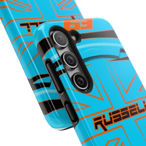 15560368777965413811_4096.jpeg George Russell Silverstone British GP F1 2025 Helmet Phone Case