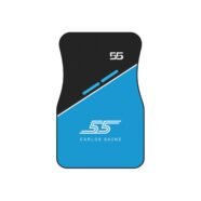 Car Mats 55 SAI Formula Racing Front, Rear, Red Blue, Car Decor Gifts, Minimalistic Sporty, Auto Decor, Floor Mats, Antiskid