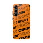 Oscar Piastri orange and black F1 Phone Case