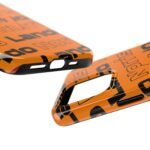 NOR 4 F1 orange and black Phone Case