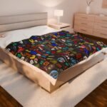 16241475527877256105_2048-1.jpeg 2025 F1 Doodle Plush Throw Blanket – Cozy Home Décor for Racing Fans