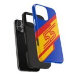 1641750313644260606_4096.jpeg Carlos Sainz CS55 Williams Helmet 2025 F1 Phone Case