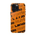 NOR 4 F1 orange and black Phone Case