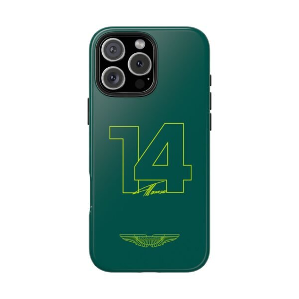 16688413128296730153_4096.jpeg Alonso FA14 Phone Case – F1 Aston Martin Cover