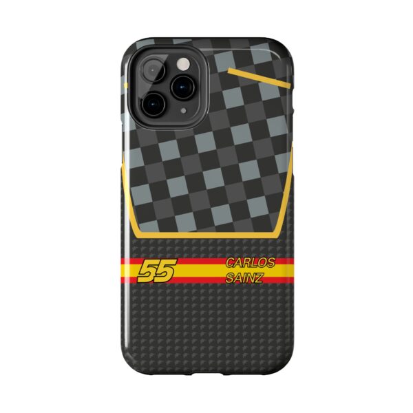 Carlos Sainz Monza Race Suit Phone Case iPhone Ferrari Carlos Sainz Samsung Protective Cover Red Monza F1 Race Suit Phone Case Carlos Sainz Motorsport Phone Case Ferrari 2024 Monza Race Suit Phone Cover