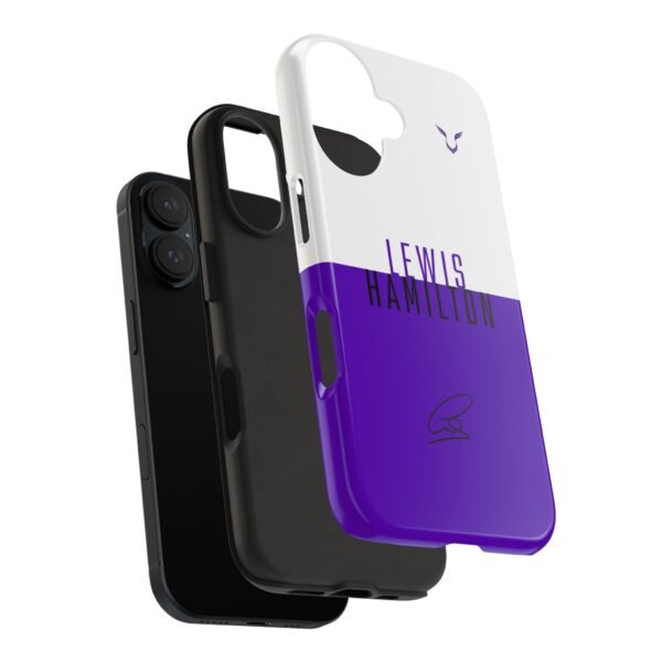 1711317520897162275_4096.jpeg HAM Purple White Phone Case