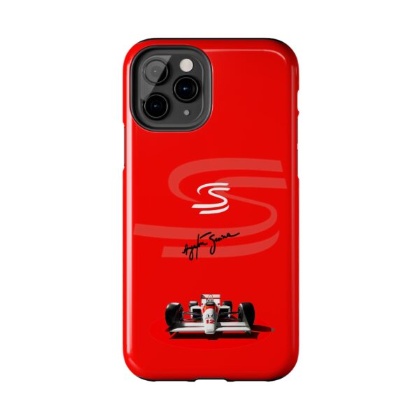 Ayrton Senna Red Phone Case for iPhone Senna F1 Red Samsung Cover Ayrton Senna Racing Red Protective Phone Case F1 Ayrton Senna Red Fan Phone Cover